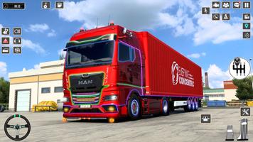 American Truck Sim Truck Games الملصق