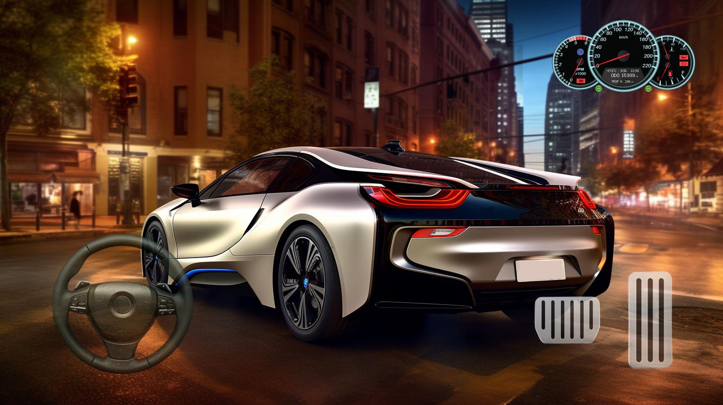 BMW i8 дрифт