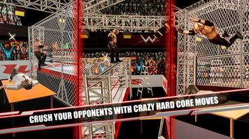 Cage Revolution Wrestling World : Wrestling Game imagem de tela 1