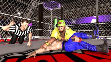 Chamber Wrestling Elimination Match: Fighting Game تصوير الشاشة 1