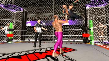 Chamber Wrestling Elimination Match: Fighting Game capture d'écran 2