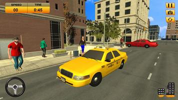 NY Yellow Cab Driver - Jeux de conduite de voiture capture d'écran 1