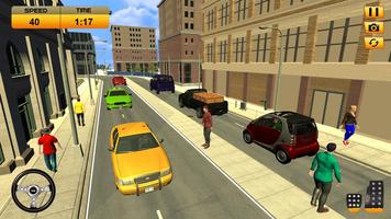 NY Yellow Cab Driver - Jeux de conduite de voiture capture d'écran 2