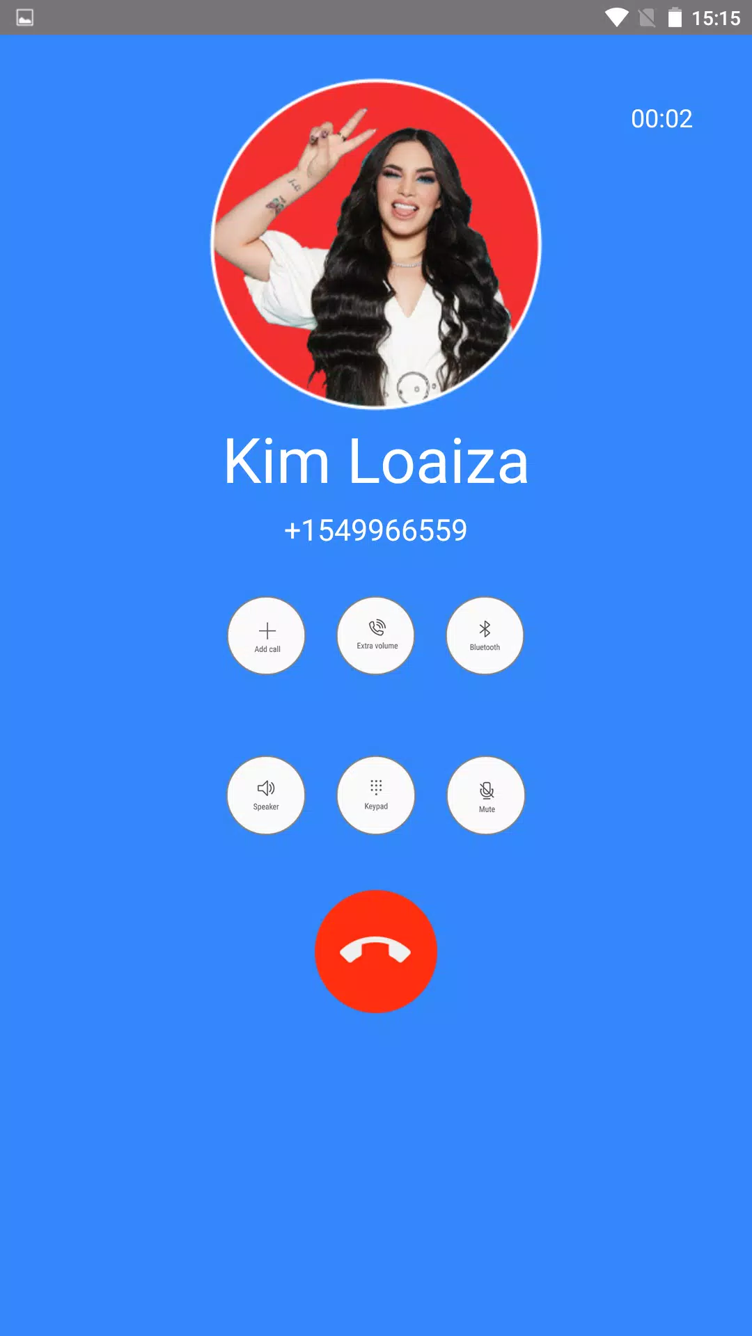 Kim Loaiza Call Video Kimberly Real Call APK pour Android Télécharger
