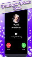 Fake Call from Vlad A4 : Chat video الملصق