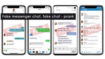 Message Chatting, fake chat - prank capture d'écran 1