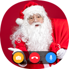 Video Call Santa Clause Simulation icono