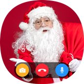 Video Call Santa Clause Simulation icon