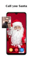 Video Call Santa Clause Simulation Affiche