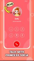sofia fake call video & chat screenshot 3