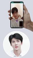 Prank Fake Video Call EXO تصوير الشاشة 1