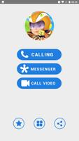 Fake Call to Vir The Robot Boy captura de pantalla 1