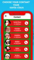 Fake video call speak to Santa Affiche