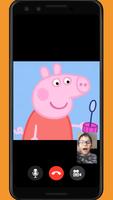 Prank Dial Piggy Pink - Fake Video Call capture d'écran 1