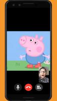 Prank Dial Piggy Pink - Fake Video Call capture d'écran 2
