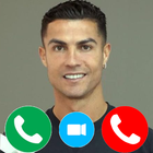 Faux appel vidéo avec Ronaldo icône