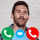 Messi fake video call app আইকন