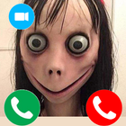 Creepy momo prank video call アイコン