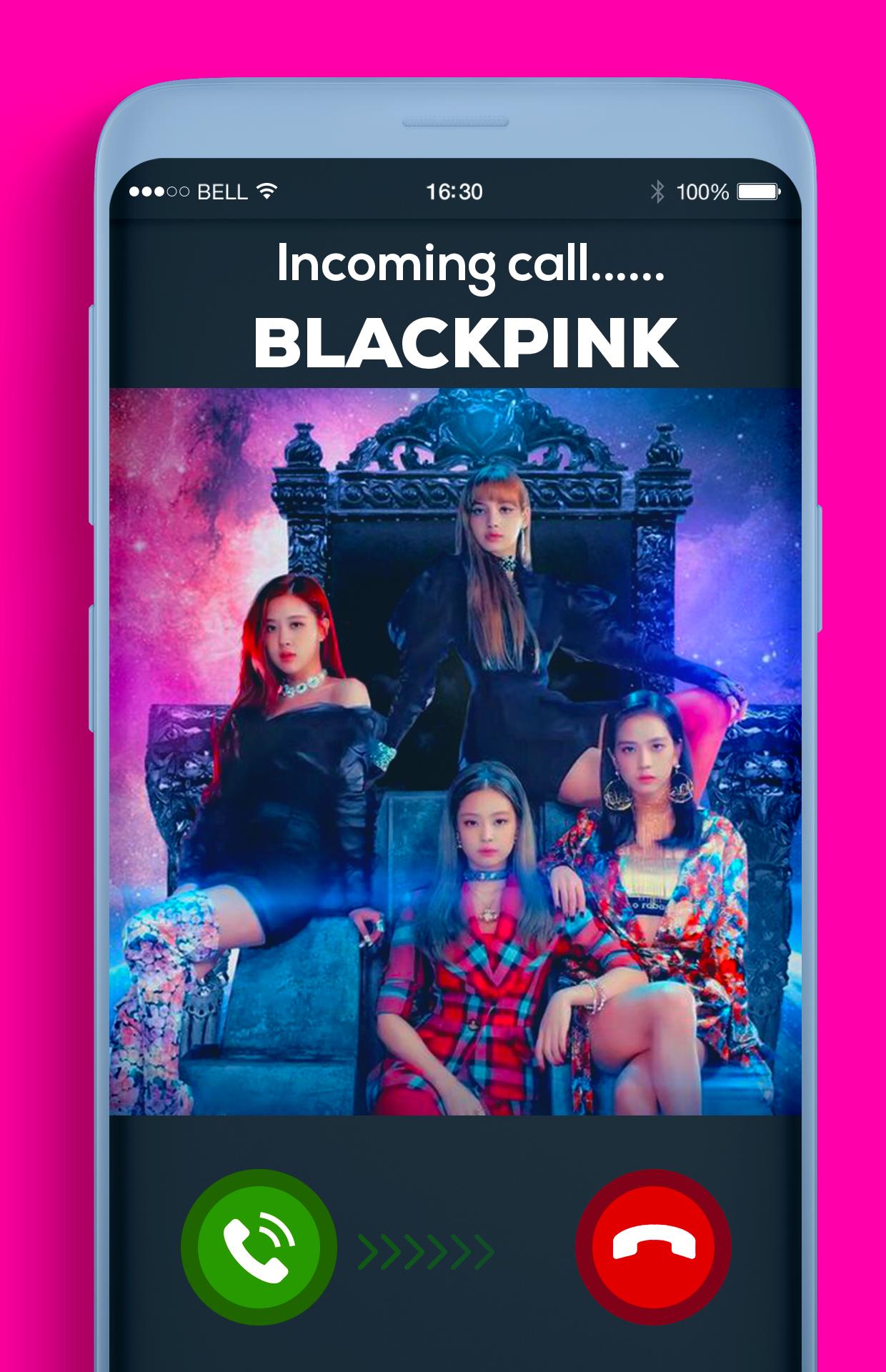 Rose (Blackpink) Fake Call App APK for Android Download