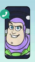 Lightyear Buzz Fake Call Affiche