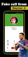 Fake call Neymar Jr स्क्रीनशॉट 1