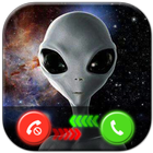 Fake Call - Alien Prank Video Call simgesi