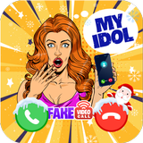 Prank Video Call أيقونة