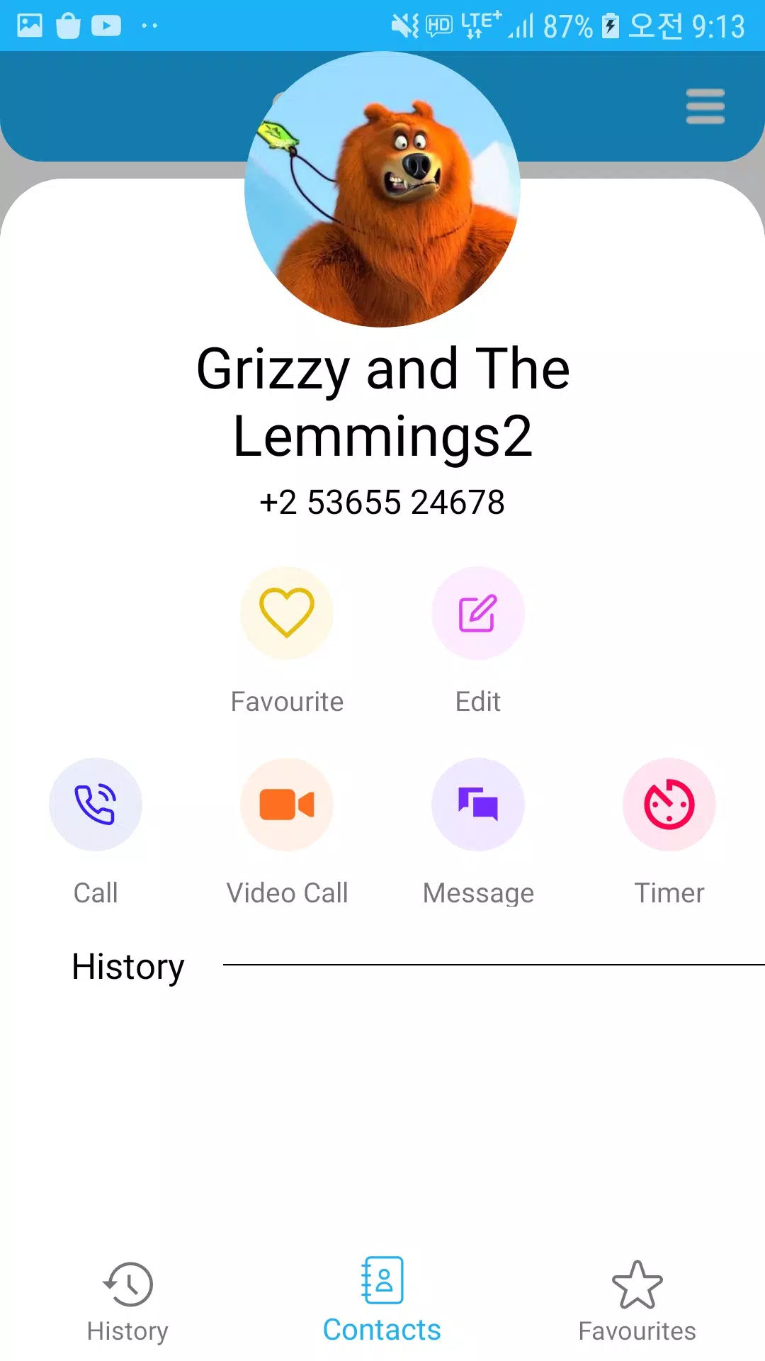 Grizzy Lemmings Fake Call for Android - Download