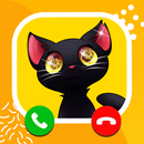 Cat fake call - video and chat APK