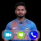 Fake Video Call Rishabh Pant icon