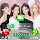 Talk With Blackpink Fake Call and Video icône