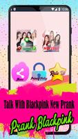 Talk With Blackpink Fake Call and Video screenshot 1