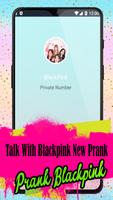 Talk With Blackpink Fake Call and Video capture d'écran 3