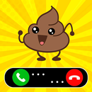 Fake call poop game and chat APK