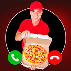 Pizza fake call - prank app icon