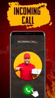 Pizza fake call - prank app poster
