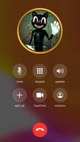Cartoon Cat: Fake Call Prank captura de pantalla 1