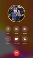 Police Man: Fake Call Prank captura de pantalla 1