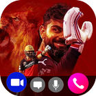 Fake Call With RCB Team icône