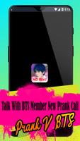 Talk With V BTS Fake Call and Video Call Affiche