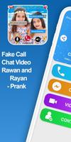 fake call chat Rawan and Rayan Affiche