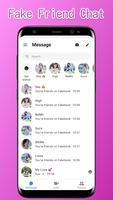 Fake Chat Message - Prank Chat plakat