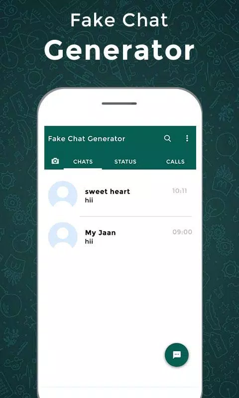 Fake messenger chat generator