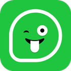 Fake chat maker icon