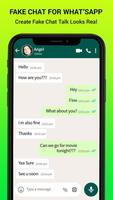 Fake Chat For Whatsapp Ekran Görüntüsü 1