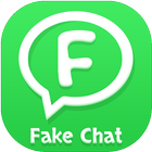 Fake chat maker whatsmock ícone