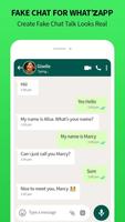 Fake chat maker whatsmock imagem de tela 1