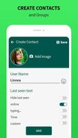 Fake chat maker whatsmock اسکرین شاٹ 2