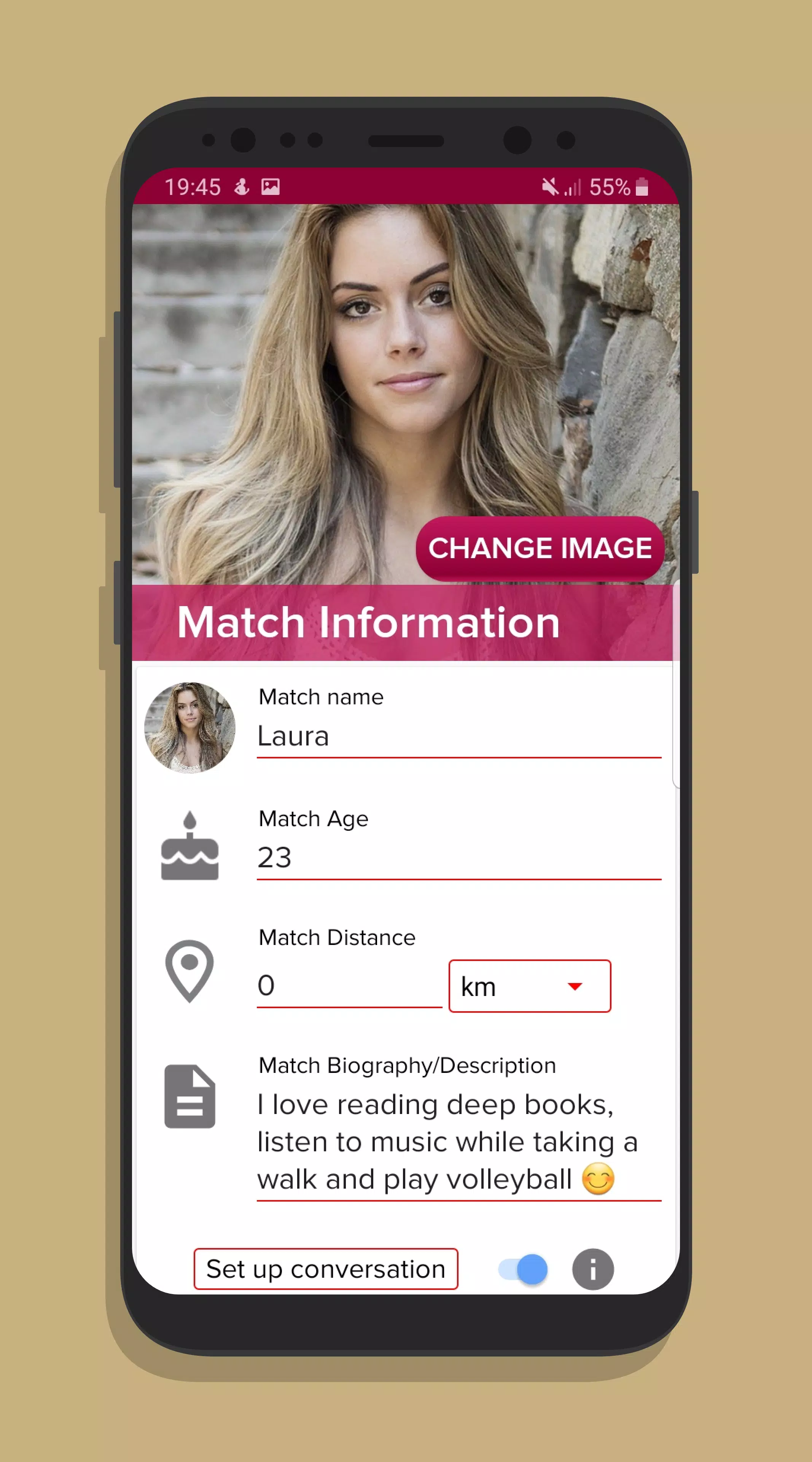 Fake Match - Create fake chats for Tinder APK for Android Download