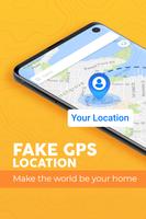 Fake GPS الملصق